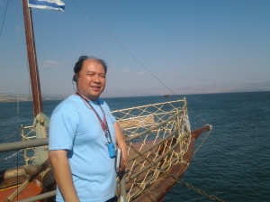 Boatride at the Sea of Galilee