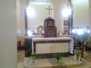 The Altar - Church of the Mount of Beatitudes
