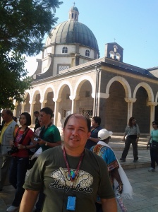 Me at the Church of Mount of Beatitudes