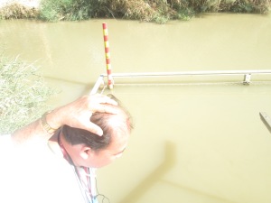 Me at a Symbolic Baptism at the River Jordan