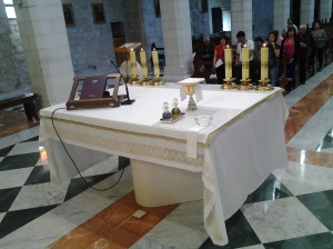 St Catherine church altar