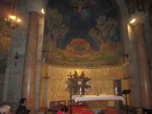 Inside the Basilica of the Lord's Agony -Gethsemane