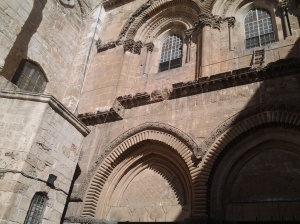 outside holy,sepulchre