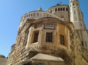 Outside the Dormition Abbey