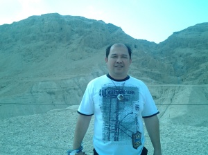 Me at the Qumran Park