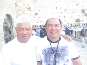 Me, Just Grino at the Western (Wailing) Wall