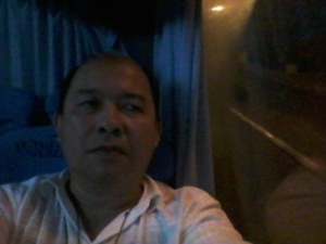 Me, inside the bus going to Amman, Jordan from Commodore Hotel in Jerusalem, Israel